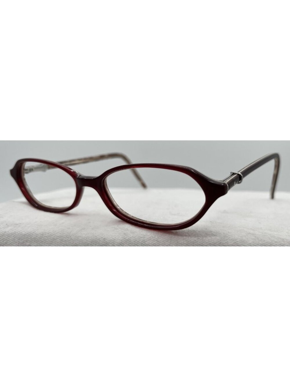 Robert Marc Red Ox Blood Slim Full-Rim Eyeglasses Frames Handmade France 151-57